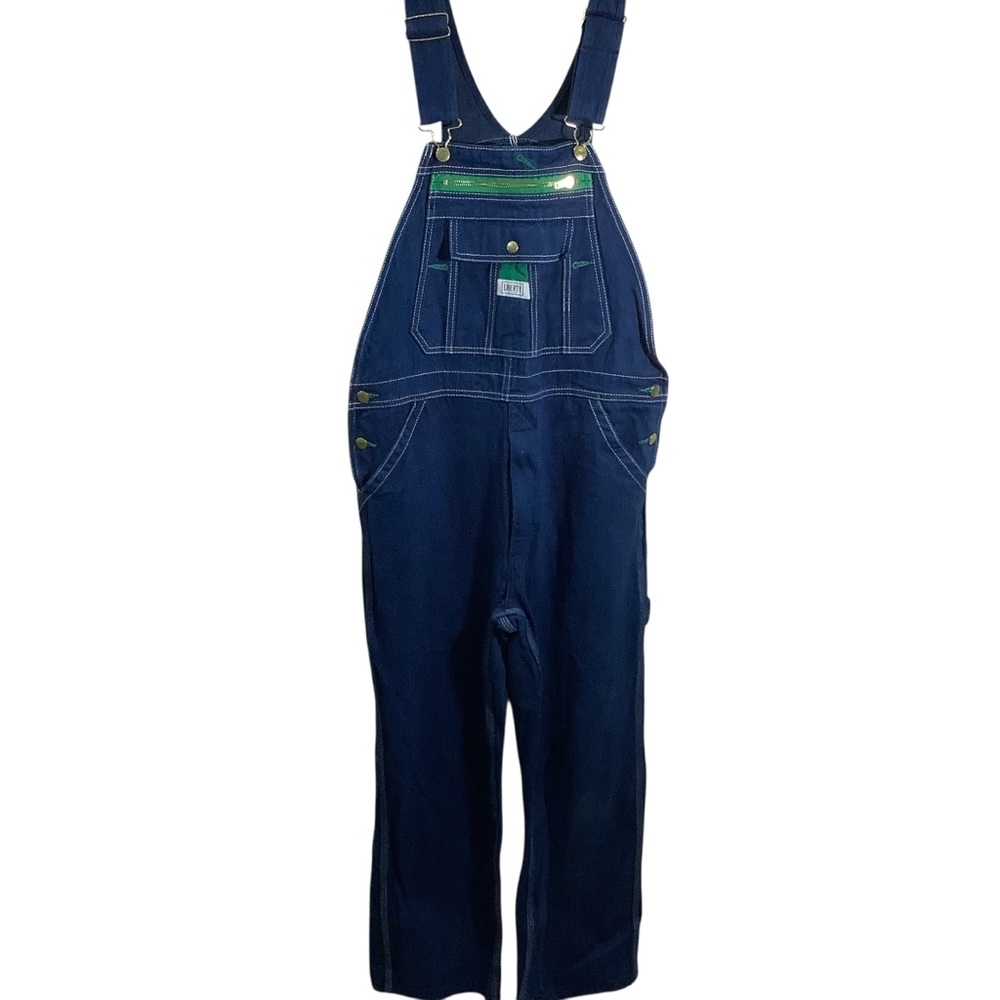 Liberty Y2K Blue Denim Overalls Barn